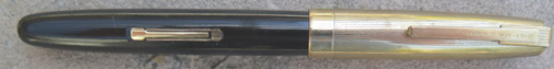 WATERMANS TAPERITE IN BLACK WITH GOLD FILLED CAP